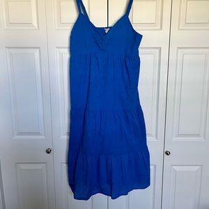 Ophelia Roe Tiered Eyelet Midi Dress